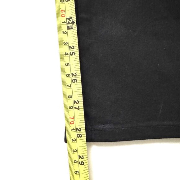 FRAME Le Sylvie Slender Straight High Rise Coated Jeans Black - Picture 10 of 11